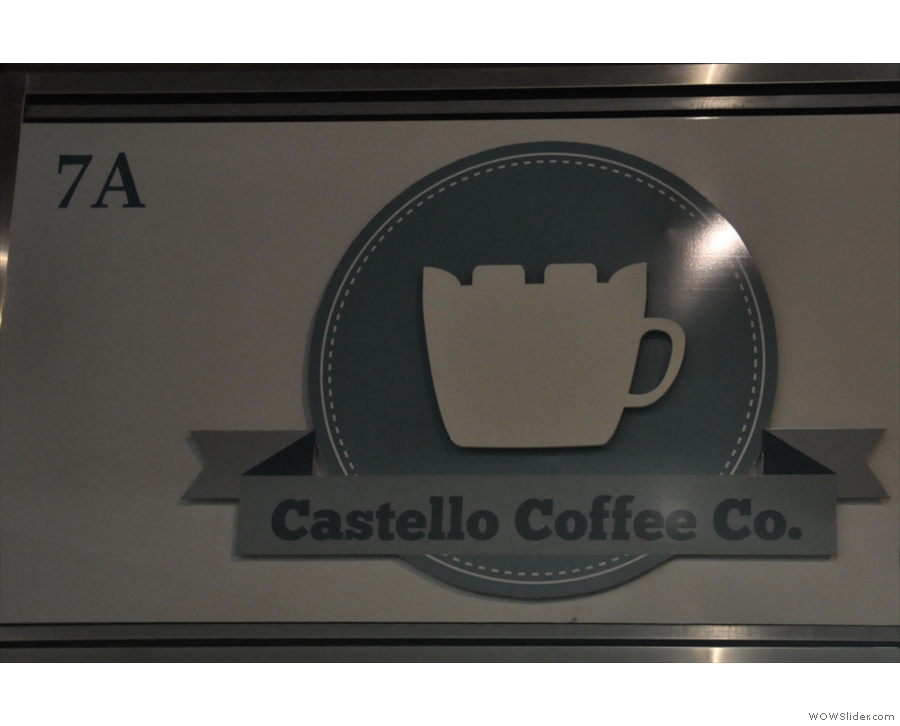 Castello Coffee, another tiny offering from Edinburgh