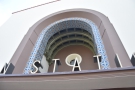 I didn't have long, so this was the best shot I got of the station's Art Deco front.