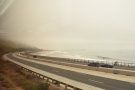 ... of coastline. This is the view looking back the way we've come, US 101 alongside.