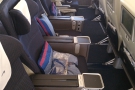 ... seen here in the back row. There are also two pairs of seats on either side...