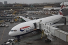 My ride back to London Heathrow, a British Airways 777-200.