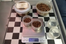 I use my scales all the time. Here I am, weighing beans on a train to Atlanta...