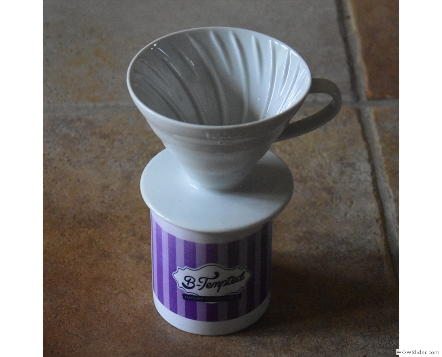 At its most basic, you can just use a mug with the filter on top to make pour-over.