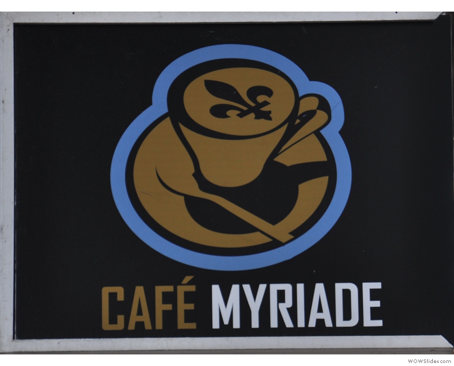 Cafe Myriade, loud and proud in downtown Montreal