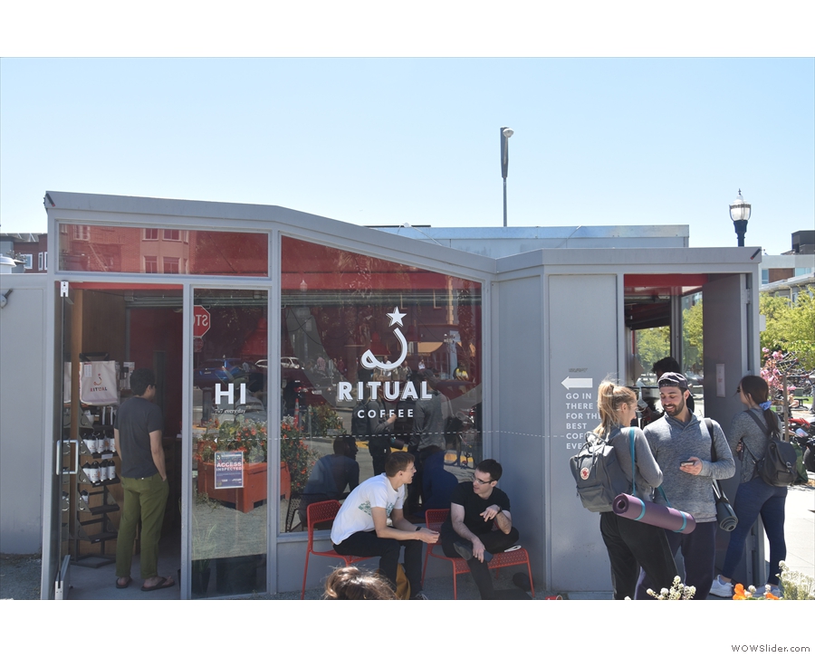 I also called into Ritual Coffe Roasters in Hayes Valley.