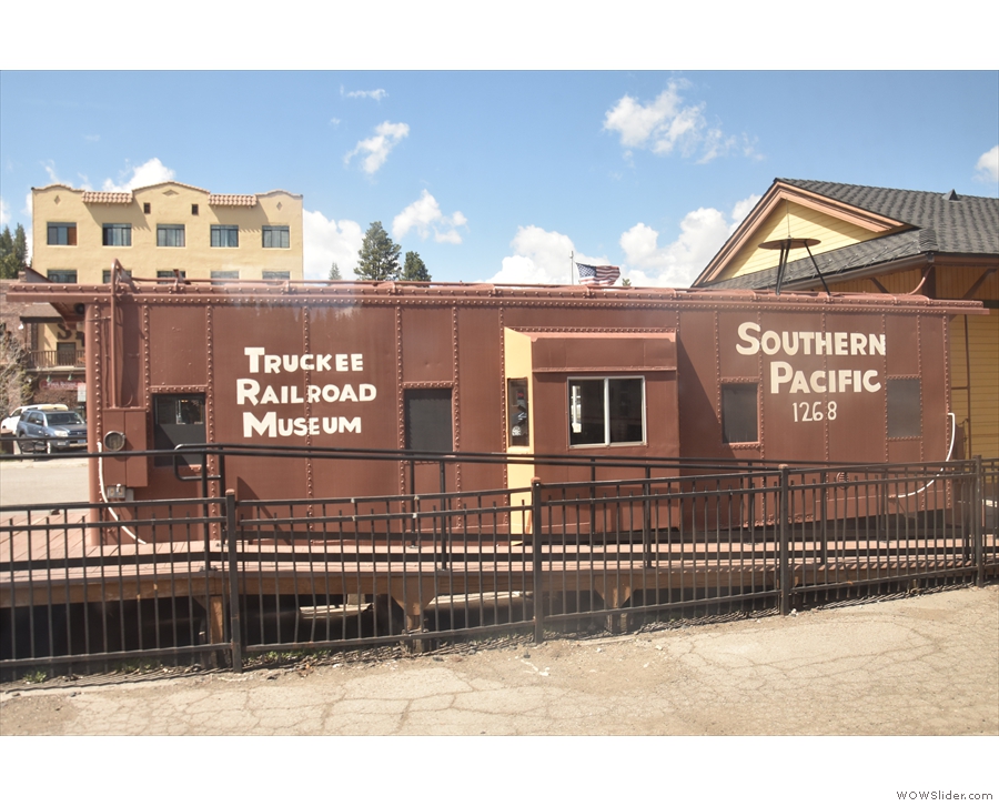 Truckee is proud of its railroad heritage.