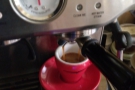 Finally, yesterday's espresso was an example of the 20 second, 38 grams extraction...