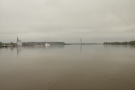 We get some amazing views north along the Mississippi River.