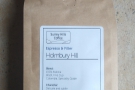 ... which I used in my AeroPress, Surrey Hills Coffee's Holmbury Hill blend (cafetiere)...