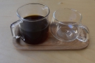 I had a V60 of the 'discovery', a washed Ethiopian Kochere Debo, served in a carafe...