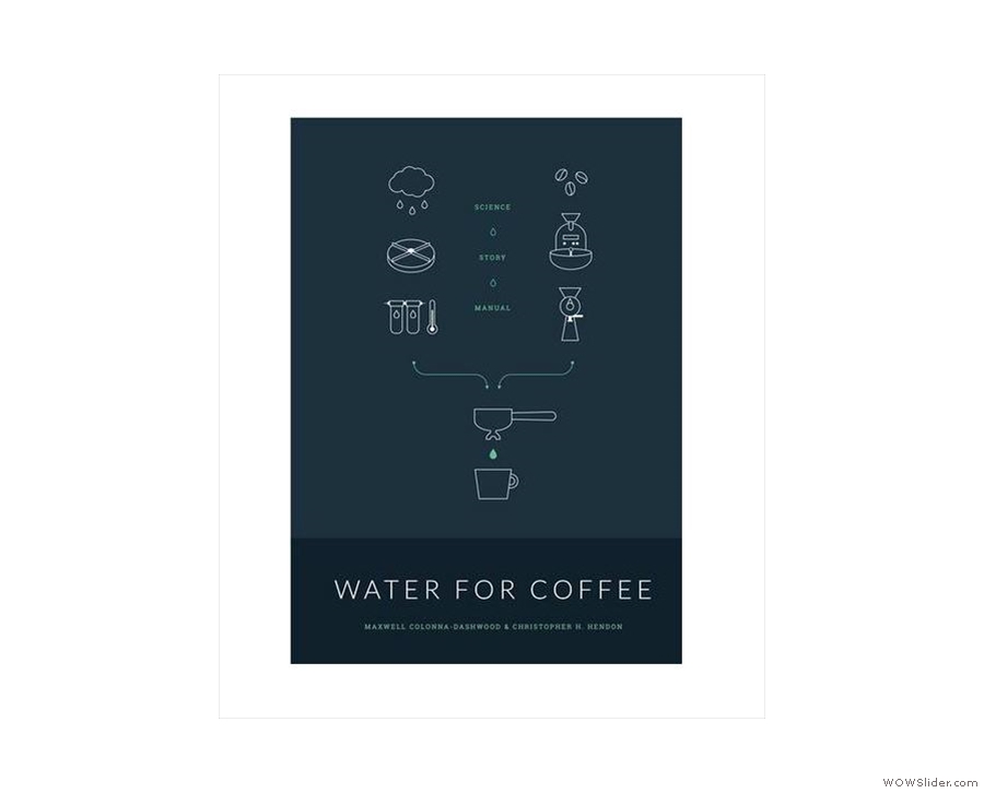 However, water for coffee is a complex subject: people have even written books on it!