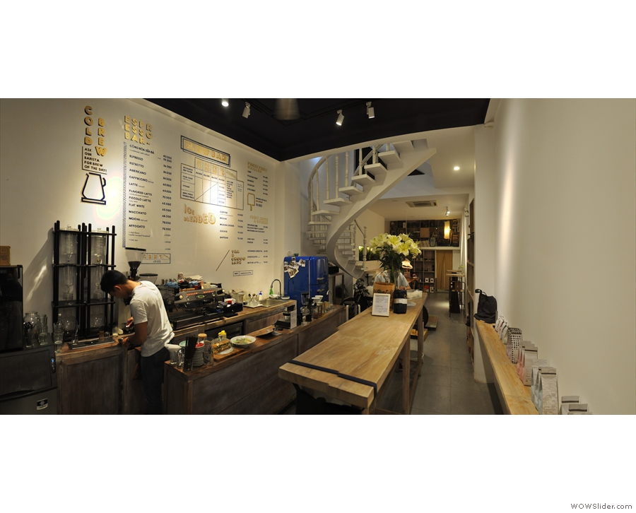 Another place specialising in Vietnamese coffee is Vietnam Coffe Republic...