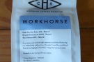 I also bought a bag of the Workhorse blend to take home with me, along with...