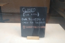 ... decided to close its doors, although the roastery is still going strong!