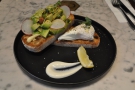 ... and avocado on toast at The Cupping Room, Wan Chai.
