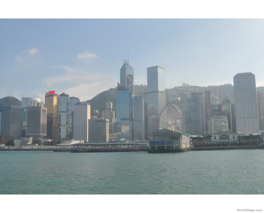 A new addition (since 2008) to the Central skyline is the Hong Kong Observation Wheel.