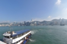 My favourite views, however, are from the water front at the Star Ferry terminal.