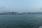 The view from the Hung Hom waterfront back across the harbour to Hong Kong Island.