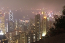 ... with the view further east along the shore towards Wan Chai and Causeway Bay.