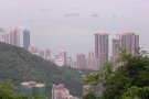 This is the view north, over Sai Wan, one of the neighbourhoods west of Central...