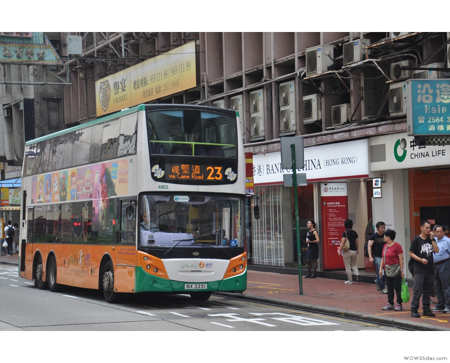 I spent a day exploring Hong Kong Island's southern half by bus (not this one, though).
