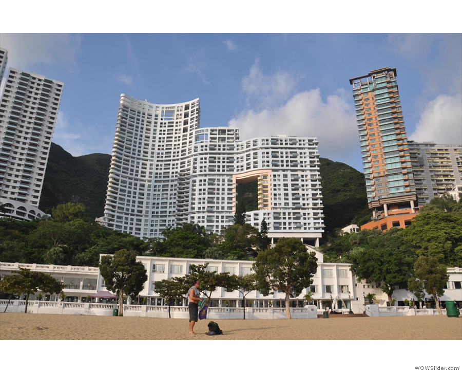 ... while next to them are Repulse Bay Towers I to IV. 