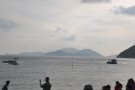 There are islands further out, culminating in Lamma Island.