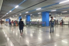 The broad, open spaces of a Shanghai metro station (not the one at the airport).