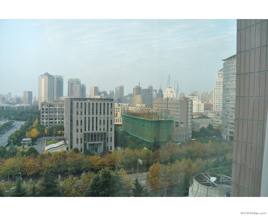 When I returned the following year, I could see the same towers from my hotel in Pudong.