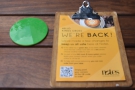 ... with one of these green discs on it, then order on your phone. I've used this method...