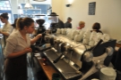 Barista Natalie puts it through its paces, while admitting she'd like the Synesso back!