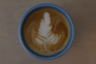 I'll leave you with a shot of the latte art.