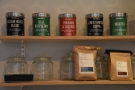 ... where you'll also find the current single-origin filter and a range of teas.