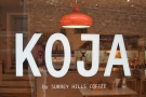 Only there's a new name on the window: Koja! It's Surrey Hills, but not quite as we know it.