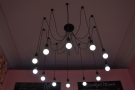 ... as is the amazing light-fitting that fascinated me when I visited last year...