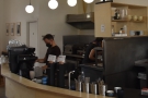 ... behind the counter at the back, while the side of the counter is the domain of the...