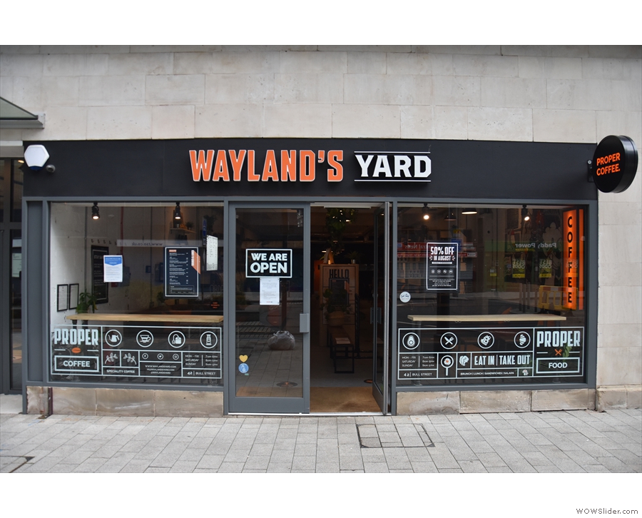 Wayland's Yard in Birmingham, reopened after the COVID-19 shutdown and looking...