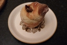 Finally, I'll leave you with my cruffin, which Phil gave me, and which I enjoyed at home.