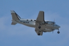 ... as did this privately-owned Beechcraft King Air B100.