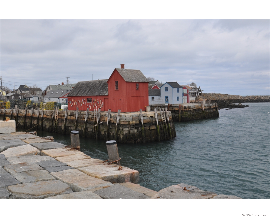 Our first day trip started at Rockport, with perhaps its most famous building...