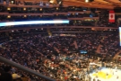 I was right up in the rafters (it was all I could afford), although it gave a good view...