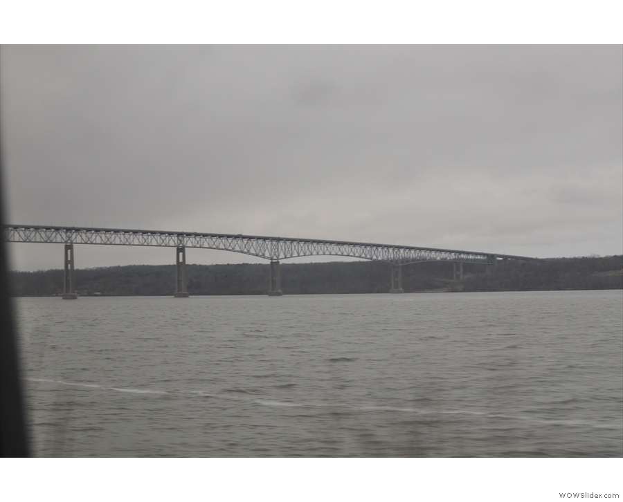 Another bridge, this time the Kingston-Rhinecliff Bridge. Such dull names.