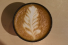... with more excellent latte art...