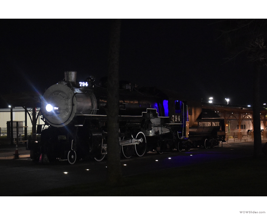... and my old friend, the steam locomotive.