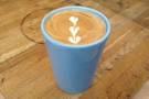 To business: my flat white in my Therma Cup, the perfect winter warmer!