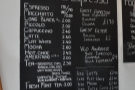 The coffee menu, unobscured this time...