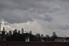 More views from the balcony, this time of downtown LA...