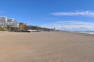 A panoramic view to the south, with the beach front becoming ever more developed...