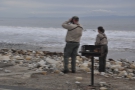 Perhaps I should have asked these park rangers, who were out counting the birds.