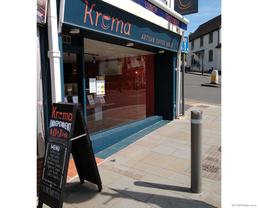 We're back in town with Krema Coffee on Tunsgate, which reopened last summer for...